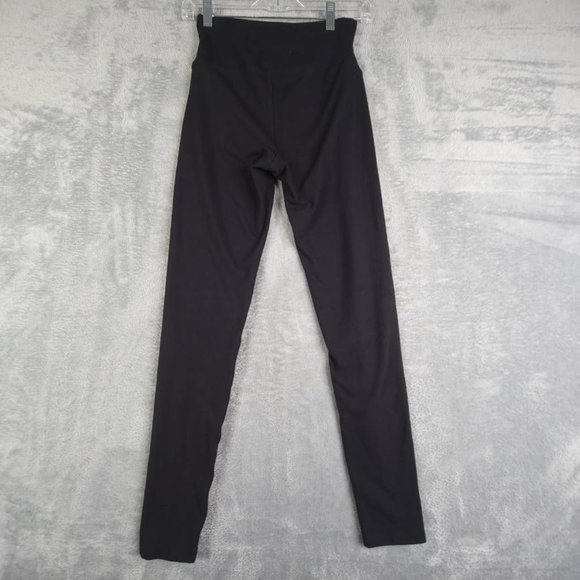 Nearly Nude Leggings Women Black Mid Rise Stretch‎ Cotton Small NWOT - Picture 2 of 8